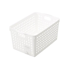 Stock Basket deep white