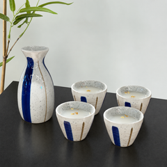 Bundle Set-Ceramic Sake Set 10