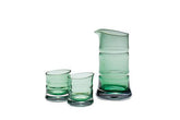 Hirota aotake glass sake set - J Mart