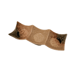 Ceramic 3-REN Sauce Dish ORIBE - J Mart