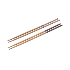 Letter bamboo cooking chopsticks set 33cm 2 pieces - J Mart