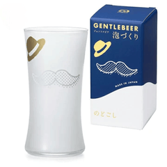 ISHIZUKA ADERIA gentle beer glass-hat 345ml - J Mart