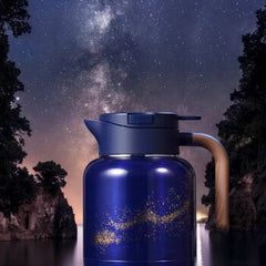 SAMADOYO stewing teapot with digital temperature display 1300ml (Galaxy)