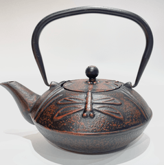 Cast Iron Teapot-Dragonfly - J Mart