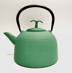 Cast Iron Teapot-Green - J Mart