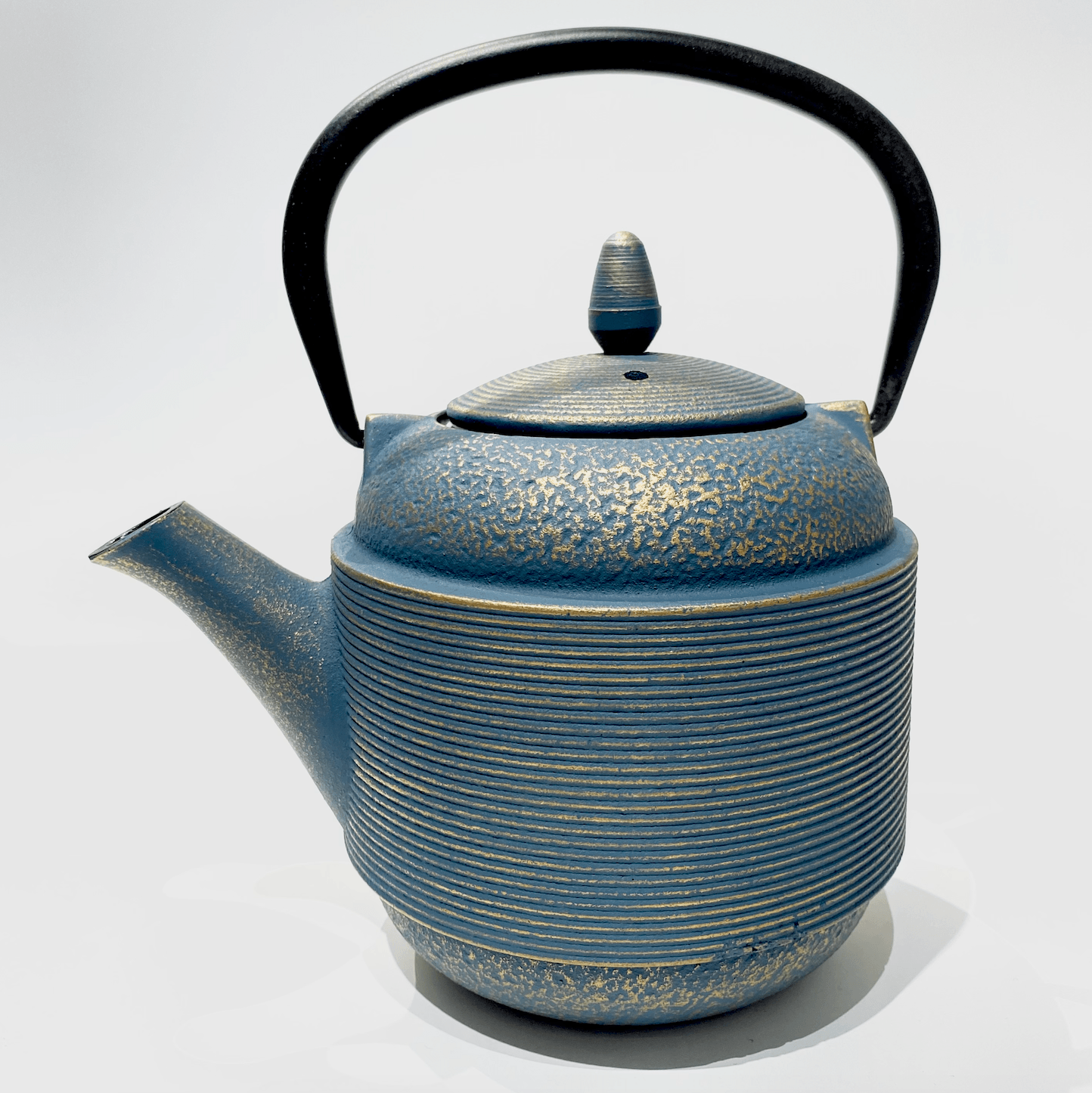 Cast Iron Teapot-Light Blue - J Mart