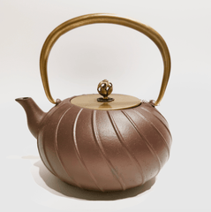 Cast Iron Teapot-dark brown - J Mart