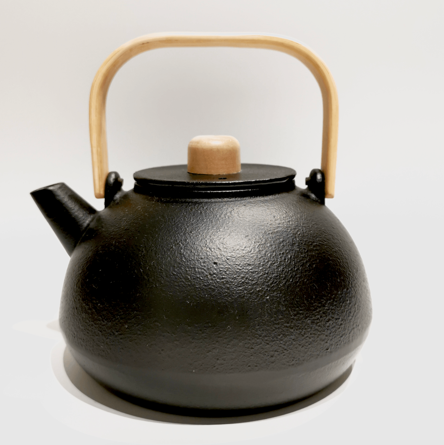 Cast Iron Teapot-All Black - J Mart