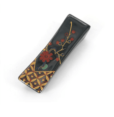 YAMACO Minoyai Kuro Ume chopstick rest - J Mart