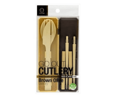 GO OUT CUTLERY Military(Brown olive) - J Mart