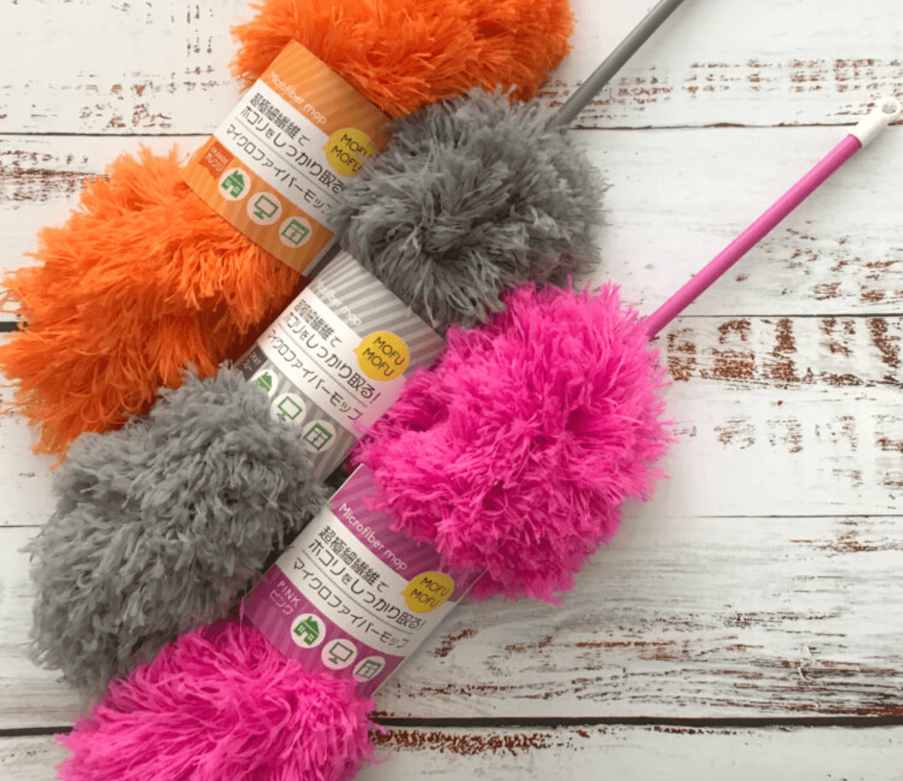 Microfiber mop (Orange) - J Mart