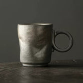 Terracotta Vintage Coffee cup golden black