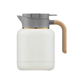 SAMADOYO stewing tea pot with digital temperature display 1500ml (white) - J Mart