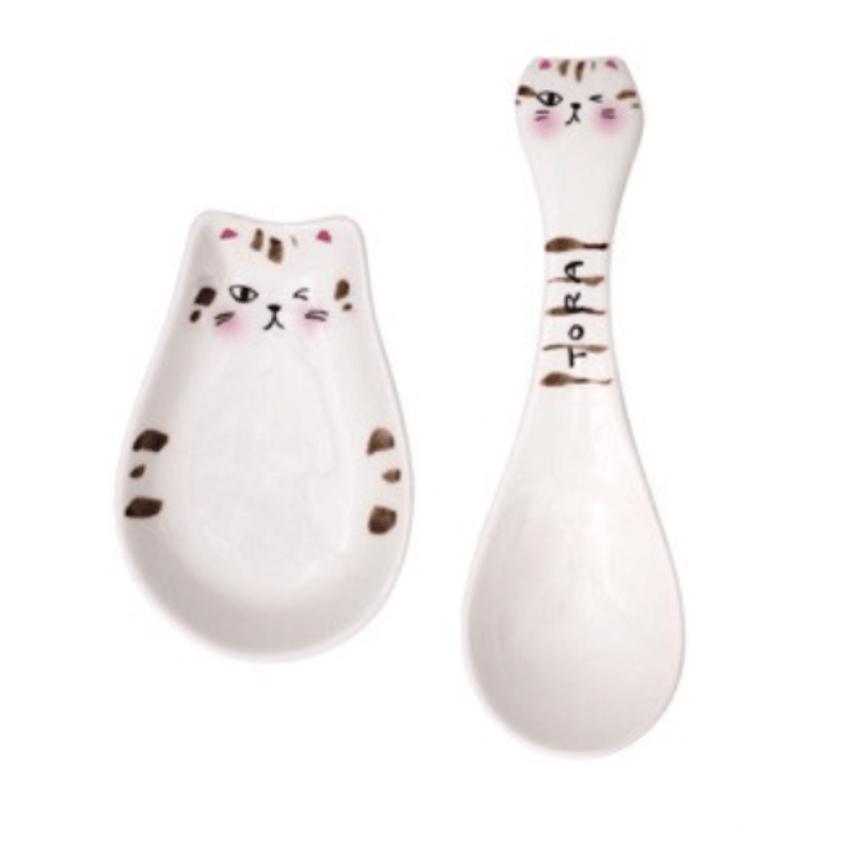 Naughty cat spoon set TORA - J Mart