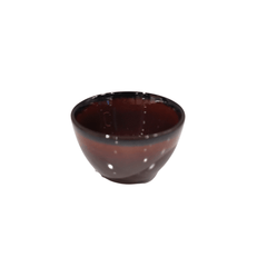 Ceramic Urushi brown sizuru cup - J Mart