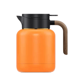 SAMADOYO stewing teapot with digital temperature display 1500ml (orange) - J Mart