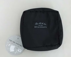 Square Pouch S (Black)