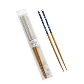 Cat bamboo chopsticks set 30cm 2 pieces - J Mart