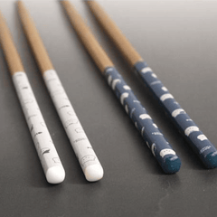 Cat bamboo chopsticks set 30cm 2 pieces - J Mart