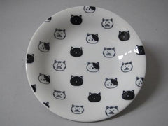Cat Plate 16.8cm