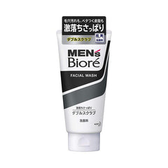 Kao Mens Biore double scrub face wash 130g - J Mart