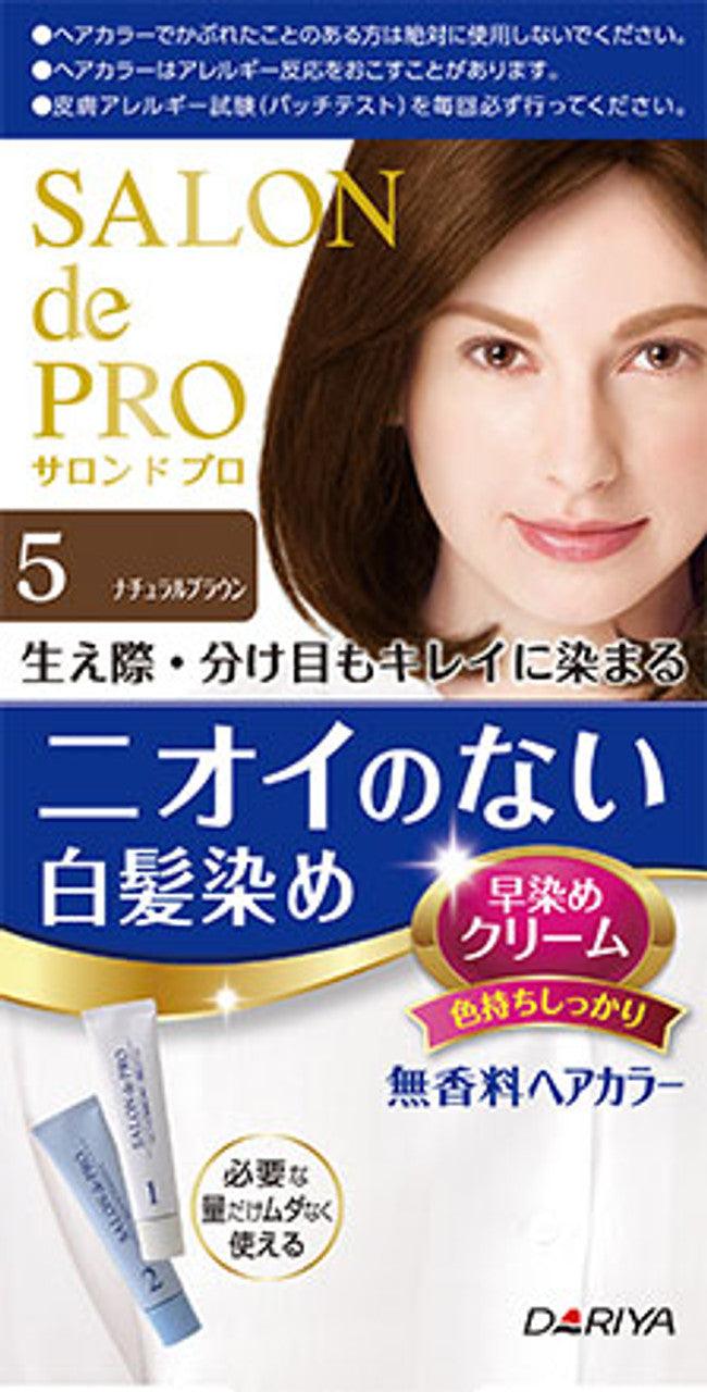Dariya Salon de Pro gray hair cream colour 5 - J Mart