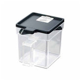 Square Pot 400ml Black