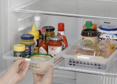 Refrigerator basket shallow