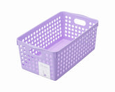 Stock Basket wide light purple
