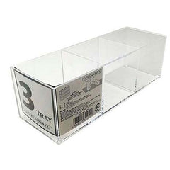 3-partition Clear Tray