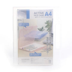 A4 File Case clear