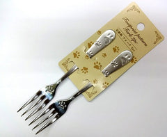 2-piece set of paw print forks