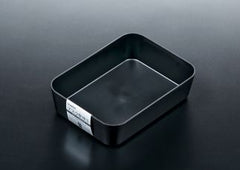 Black Rectangular Desk Tray
