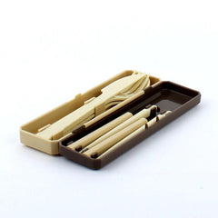 GO OUT CUTLERY Military(Brown olive) - J Mart