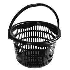 K-0134Suntale round basket #34(black) - J Mart