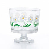 ISHIZUKA ADERIA Showa Vintage dessert cups Nobana 285ml - J Mart