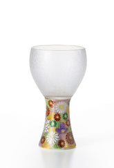 ISHIZUKA Kutani Ware Premium Nippon Taste Mizore Kutani sake glass 150ml - J Mart