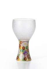 ISHIZUKA Kutani Ware Premium Nippon Taste Mizore Kutani sake glass 150ml - J Mart