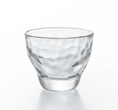 ISHIZUKA hammered pattern sake glass 90ml - J Mart