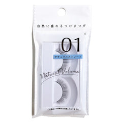 False Eyelashes - Natural Volume 01 Natural Straight
