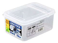 Lock Pack Food Storage Container - Slim S 750ml