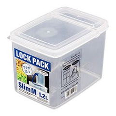Lock Pack Food Storage Container - Slim M 1.2L