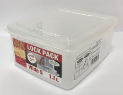 Lock Pack Food Storage Container - Wide S 1.1L