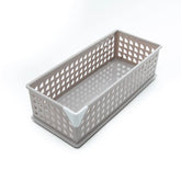 Cute Stackable Basket slim light brown