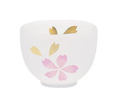 Hirota Hana Honoka sakura glass sake cup 40ml - J Mart