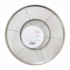 High-value (2.0) Stainless steel guarded colander 25cm