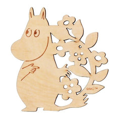 Moomin Mug with Wooden Coaster 300ml (Moomin)