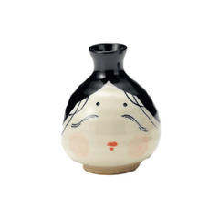 sake flask Okame - J Mart