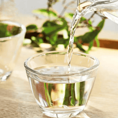 ISHIZUKA tebineri sake glass 95ml - J Mart