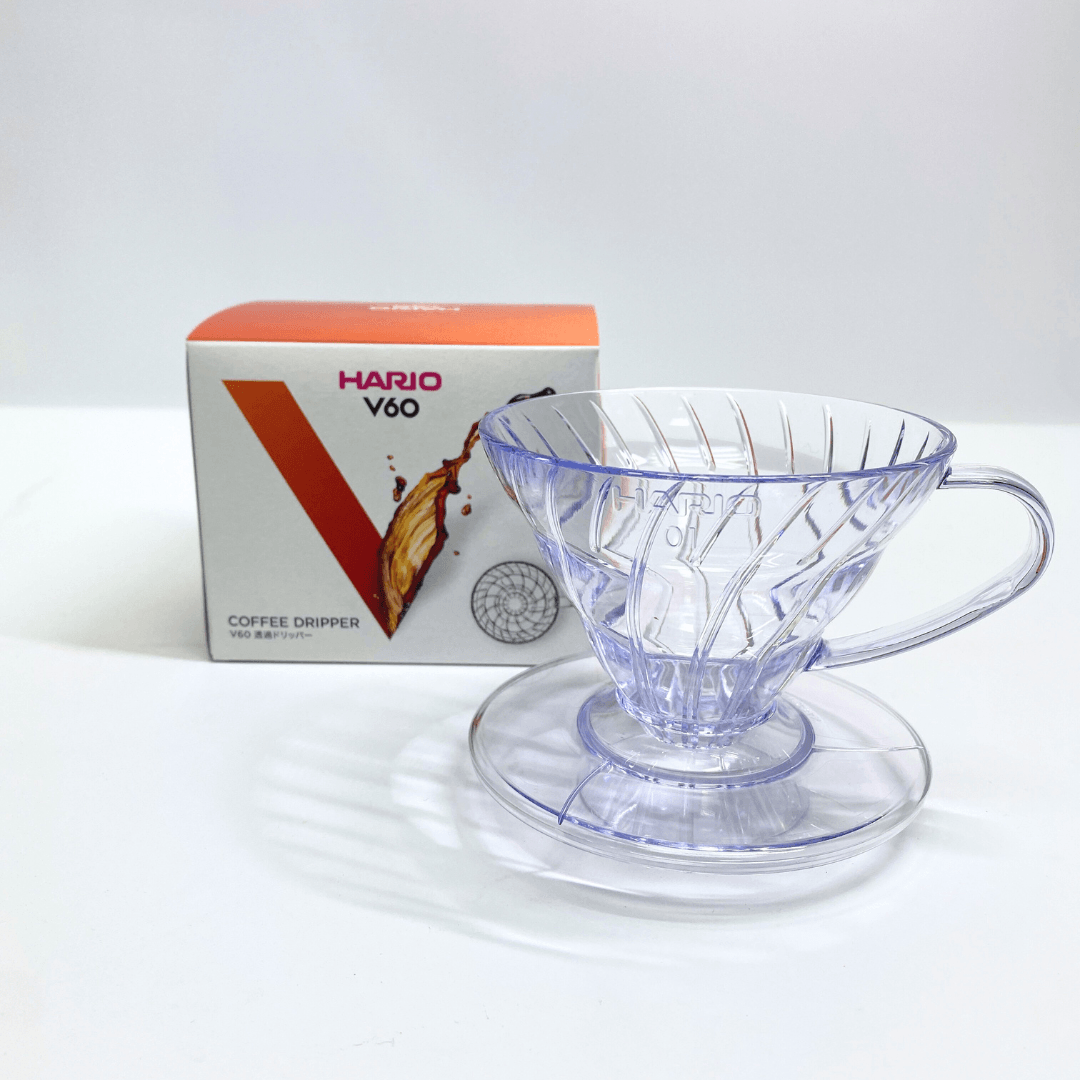 Hario V60 coffee dripper 01 clear plastic for 1-2 cups - J Mart